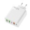 Alimentator USB A x3+tipC x2 retea 120W alb