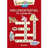 Lesel&ouml;wen Kreuzwortr&auml;tsel f&uuml;r Leseprofis - 2. Klasse (Rot)