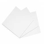 Panza pictura canvas pe rama din carton, 20X20cm- 3 bucati, Oem