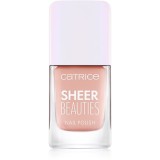 Catrice Sheer Beauties lac de unghii culoare 070 - Nudie Beautie 10,5 ml