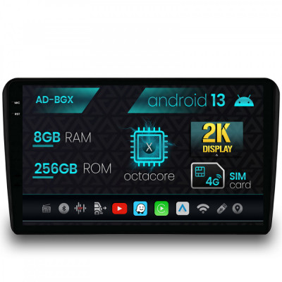 Navigatie Audi A3 S3 RS3, Android 13, X-Octacore 8GB RAM + 256GB ROM, 9.5 Inch - AD-BGX9008+AD-BGRKIT424 foto