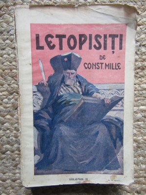 LETOPISITI - 1905 de CONST. MILLE , 1908 foto