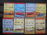 BEQUIA ST VINCENT SERIE AUTOMOBILE,MASINI,NESTAMPILATE MNH