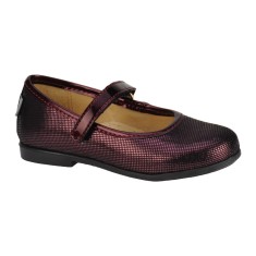 Pantofi fete Melania Samra, bordeaux, 26