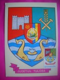 HOPCT MAXIMA 994 -IP-STEMA JUDETULUI -TULCEA - HERALDICA -ROMANIA