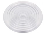 Lentilă LED Rotundă Plexiglass Transparentă 23.6mm