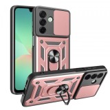 Husa pentru Samsung Galaxy A26 A266, Techsuit, CamShield, Roz