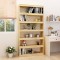 vidaXL Bibliotecă/Separator cameră, 100x30x200 cm, lemn masiv pin 808228