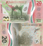 MEXIC 20 pesos 2021 polymer UNC!!!