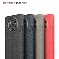 Husa / Bumper Antisoc model PIELE pentru Nokia 9 PureView foto