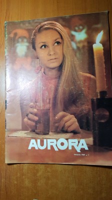 revista aurora ianuarie 1969-buletinul ambasadei URSS in RS Romania foto