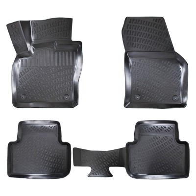 Set Covorase Auto Cauciuc Umbrella Pentru Volkswagen Tiguan Ii 2016- 155125 8682578003953 foto