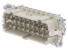 Conector HDC tată 16 pini 16 inserturi de contact