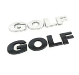 Emblema VW GOLF 3D materiale calitative argintiu sau negru Volkswagen, Universal