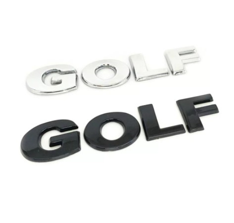 emblema VW GOLF 3D materiale calitative argintiu sau negru Volkswagen