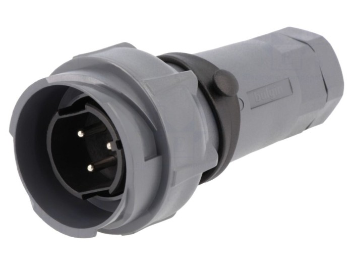 Conector circular 3 pini IP68 IP69K