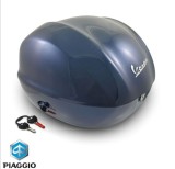 Cutie bagaj originala Vespa Primavera (13-) 50-125-150cc &ndash; culoare: albastru (bleu &ndash; Midnight 222) &ndash; 32 Litri
