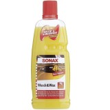Sampon auto cu ceara Sonax Wasch &amp; Wax , 1000ml