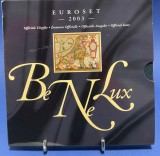 BENELUX 2003 -3 Seturi monetarie 1 cent -2 euro + medalie -folder/BU, Europa
