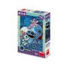 Puzzle neon XL - Stitch (100 piese), Dino
