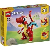 LEGO CREATOR 3IN1 DRAGON ROSU 31145 SuperHeroes ToysZone