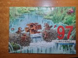 Calendar de perete din anul 1997