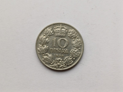Iugoslavia 10 Dinari 1938 foto
