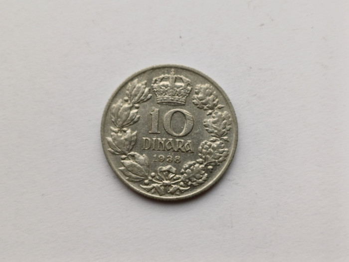 Iugoslavia 10 Dinari 1938