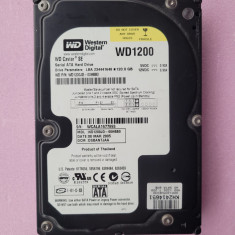 hard sata - pentru Pc - de 120 Gb - marca WESTERN DIGITAl - 71% health