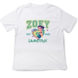 Tricou copii K Pop Demon Huntrix, 5-6 ani, alb, confort zilnic