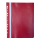 Cumpara ieftin Dosar cu multiperforatii, A4, orange peel rosu, 25 bucati/set