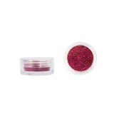 Pudră nail art - fuchsia cu sclipici, INGINAILS