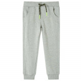 Cumpara ieftin Pantaloni de trening pentru copii, kaki deschis, 140