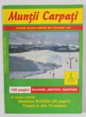 MUNTII CARPATI , REVISTA LUNARA DE DRUMETIE , ALPINISM , SPEOLOGIE , ANUL II , NR. 5 , 1998 foto