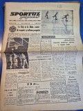 ziarul sportul popular 30 septembrie 1966 - echiipa de fotbal minerul baia mare