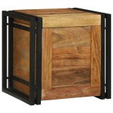 vidaXL Cufere de Depozitare Maro 40 x 40 x 40 cm Lemn masiv de acacia
