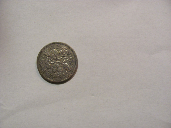 CY - 6 pence 1956 Marea Britanie Anglia