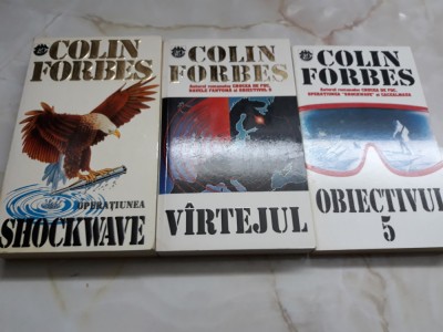 Lot carti Collin Forbes 13 volume foto