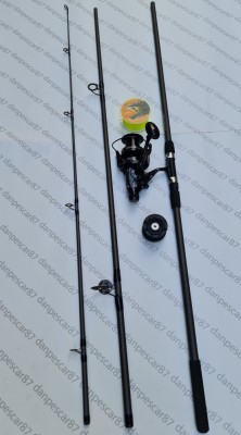 SET CRAP Lanseta WB EB1 3,9m din 3 bucati + Mulineta AVIATOR 8000 + 300M FIR foto