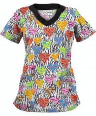 Bluza medicala &amp;amp;#8222;Wild at Heart&amp;amp;#8221; (UA194WAW) foto