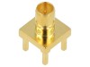 Soclu Mini SMB THT PCB 75&Omega; Aurit