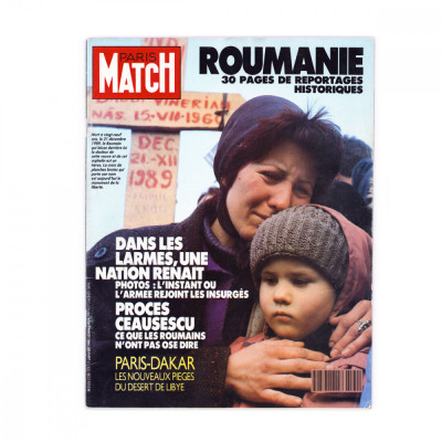 Publicația &amp;bdquo;Paris Match&amp;rdquo;- &amp;bdquo;&amp;Icirc;n lacrimi, o națiune renaște, &amp;icirc;n momentul &amp;icirc;n care armata se alătură insurgenților&amp;rdquo;, Număr dedicat evenimentelor postdecemb foto