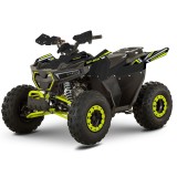 Atv 125cc Mini Rocket Panther 8&amp;quot; semi-automat 4T benzina negru