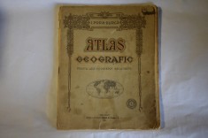 I. Popa-Burca - Atlas geografic pentru uzul scoalelor secundare (1926) foto