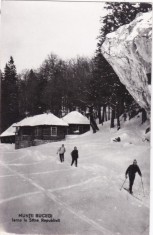 AMS - ILUSTRATA 1159, MUNTII BUGECI, IARNA LA STANA REPUBLICII, ANUL 1960