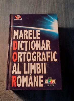 Marele Dictionar ortografic al limbii romane foto