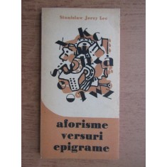 Stanislaw Jerzy Lec - Aforisme, versuri, epigrame