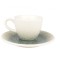 Bonna Sway - Ce&Egrave;ti de espresso &Egrave;i farfurie - 80.0 cc - Por&Aring;&pound;elan - 6er set