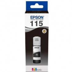 Cerneala Epson 115 C13T07C14A L8160 L8180 Original Black 70ml