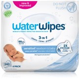 WaterWipes Baby Wipes 4 Pack servetele delicate pentru copii 4x60 buc